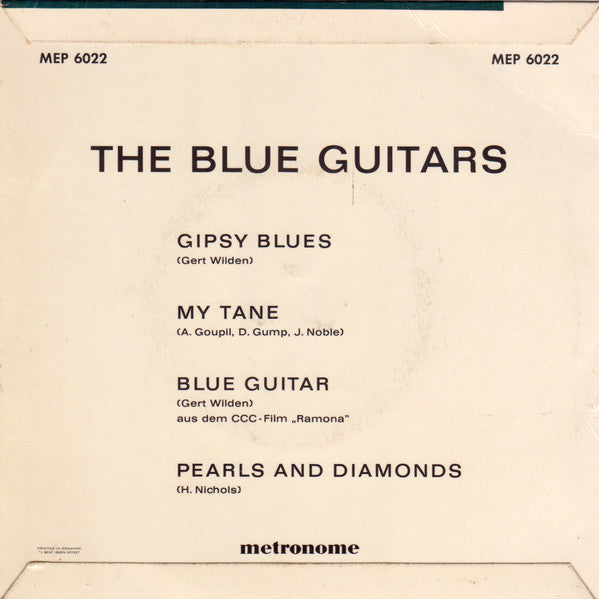 The Blue Guitars (4) : The Blue Guitars (7", EP)