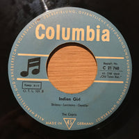The Capris : There's A Moon Out Tonight (7", Single)