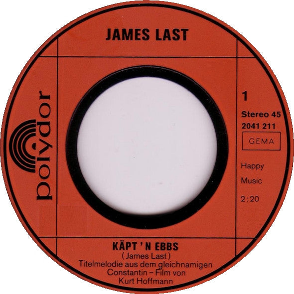 James Last : Käpt'n Ebbs (7", Single)