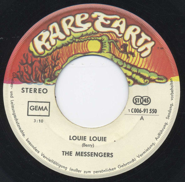 The Messengers (6) : Louie Louie  (7", Single)