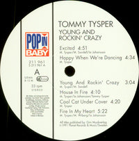 Tommy Tysper : Young And Rockin' Crazy (LP, Album)