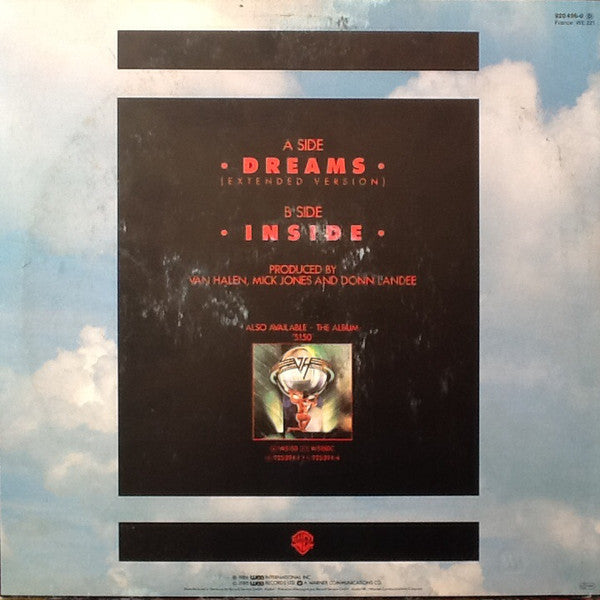Van Halen : Dreams (Extended Version) / Inside (12")