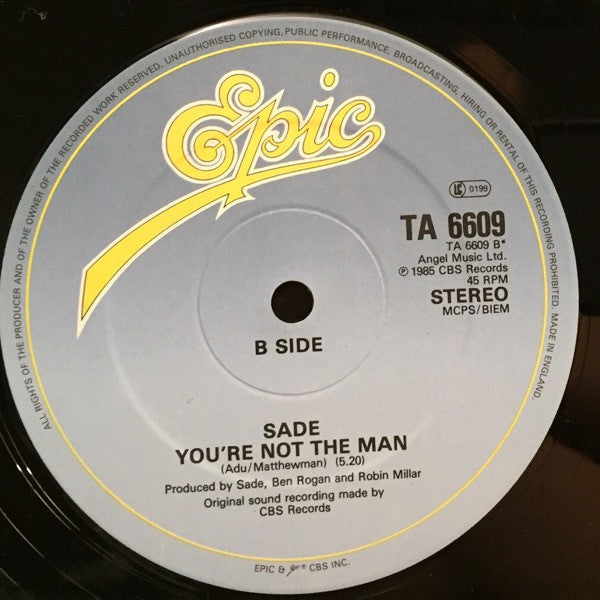 Sade : The Sweetest Taboo (12", Single)