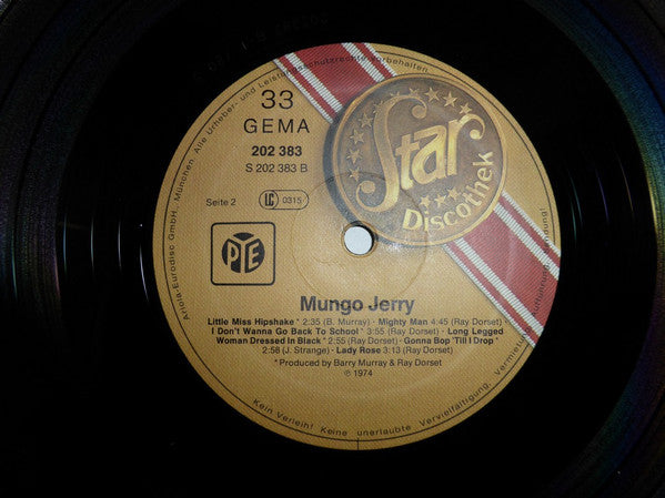 Mungo Jerry : Mungo Jerry (LP, Comp)