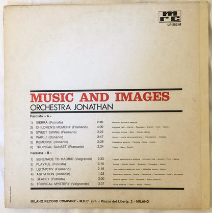 Orchestra Jonathan : Music And Images (LP)