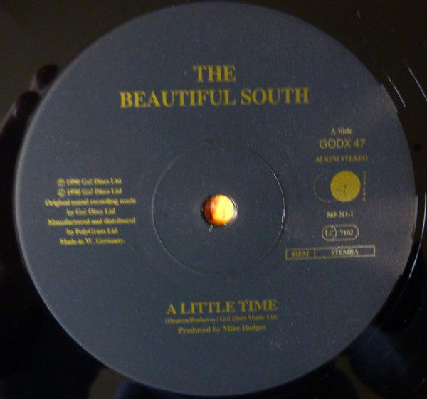 The Beautiful South : A Little Time (12")