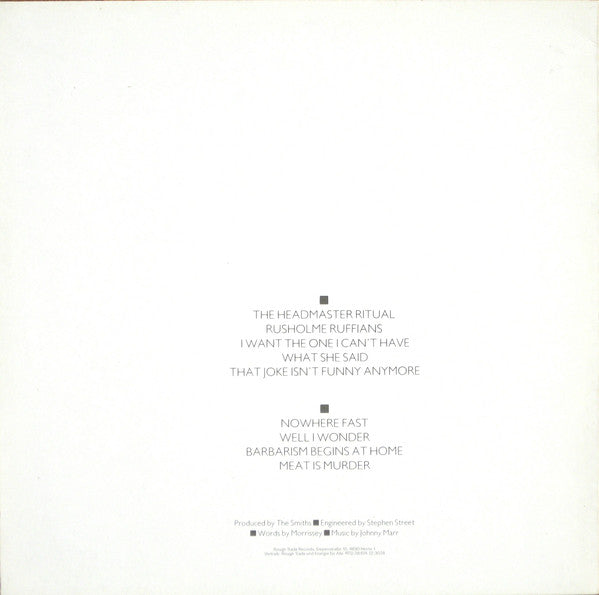 The Smiths : Meat Is Murder (LP, Album)