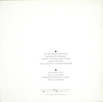 The Smiths : Meat Is Murder (LP, Album)