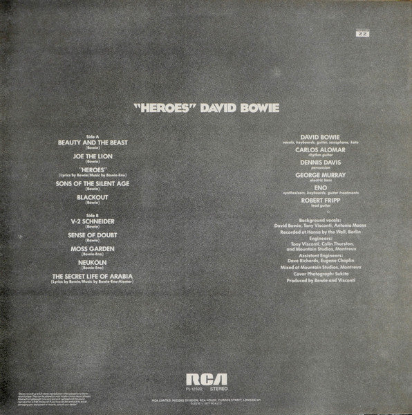 David Bowie : "Heroes" (LP, Album)