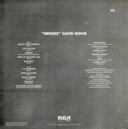 David Bowie : "Heroes" (LP, Album)