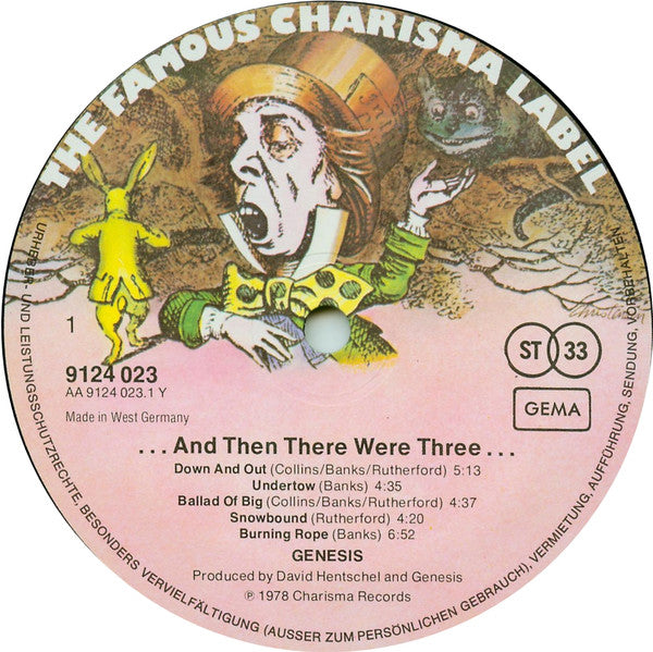 Genesis : ... And Then There Were Three... (LP, Album, Gat)