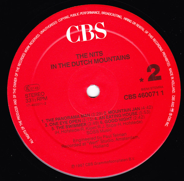The Nits : In The Dutch Mountains (LP, Album)