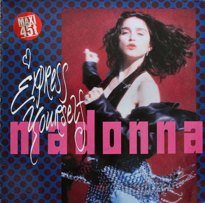 Madonna : Express Yourself (12", Maxi, Als)
