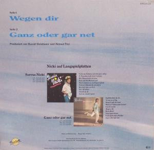 Nicki : Wegen Dir (12")