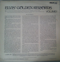 Elvis Presley : Elvis' Golden Records Vol. 1 (LP, Comp, RE)