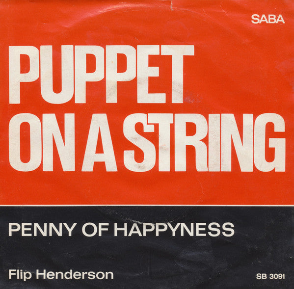Flip Henderson Mit Seinem Orchester : Puppet On A String (7", Single)
