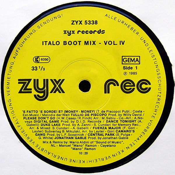 Various : Italo Boot Mix Vol. 4 (12", Mixed)