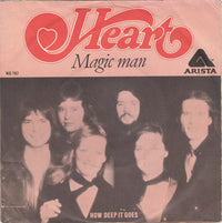 Heart : Magic Man (7", Single, Whi)