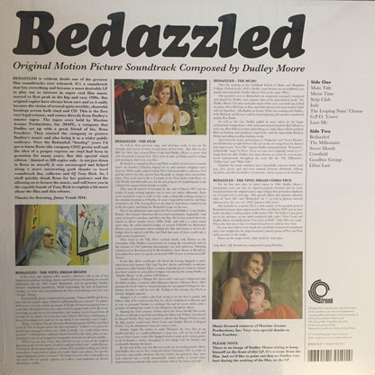 Dudley Moore Trio : Bedazzled (LP, Album, RE + 7", Single + CD + Ltd, RM)