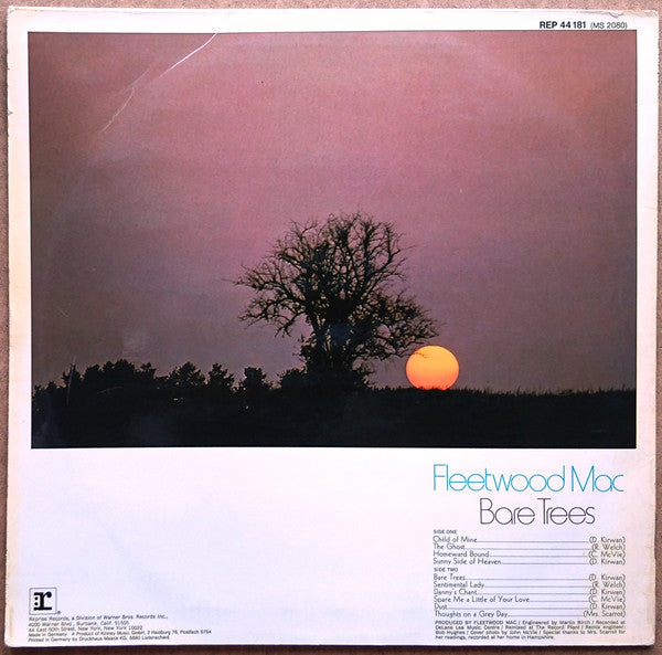 Fleetwood Mac : Bare Trees (LP, Album)