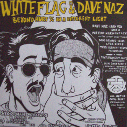 White Flag & Dave Nazworthy* : Beyond Hurt / In A Different Light (7", Ltd, Yel)