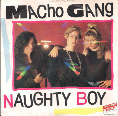Macho Gang : Naughty Boy (7", Single)