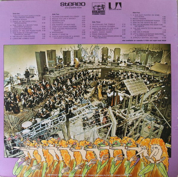 Frank Zappa : 200 Motels (2xLP, Album, RP)