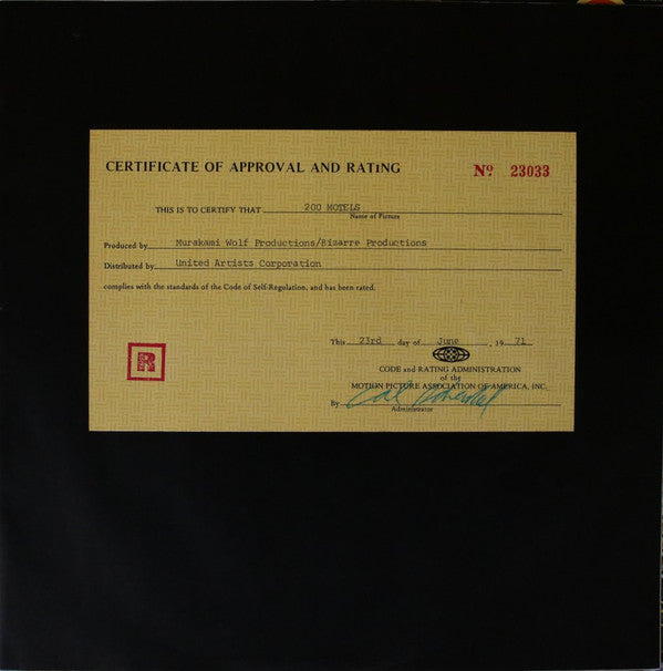 Frank Zappa : 200 Motels (2xLP, Album, RP)