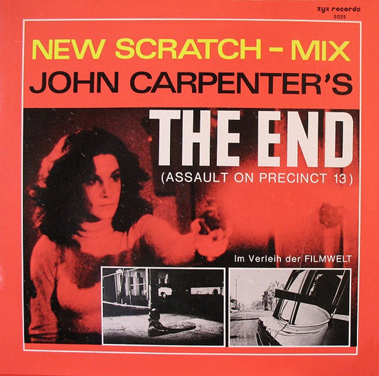The Splash Band : John Carpenter's The End (Assault On Precinct 13) (New Scratch-Mix) (12", Maxi, Red)