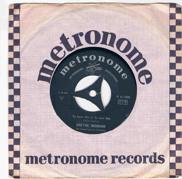 Grethe Ingmann : To Know Him Is To Love Him (7", Single)
