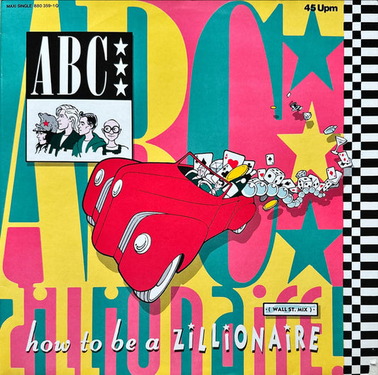 ABC : How To Be A Zillionaire (Wall St. Mix) (12", Maxi)