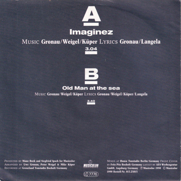 Pont Neuf : Imaginez (7", Single)
