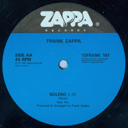 Frank Zappa : Stairway To Heaven (12")