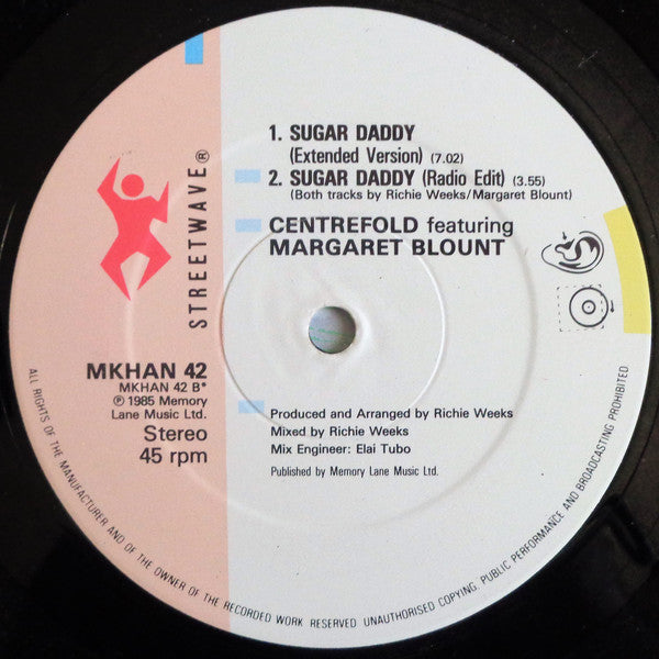 Richie Weeks & Centrefold (2) : Forbidden Fruit (12")
