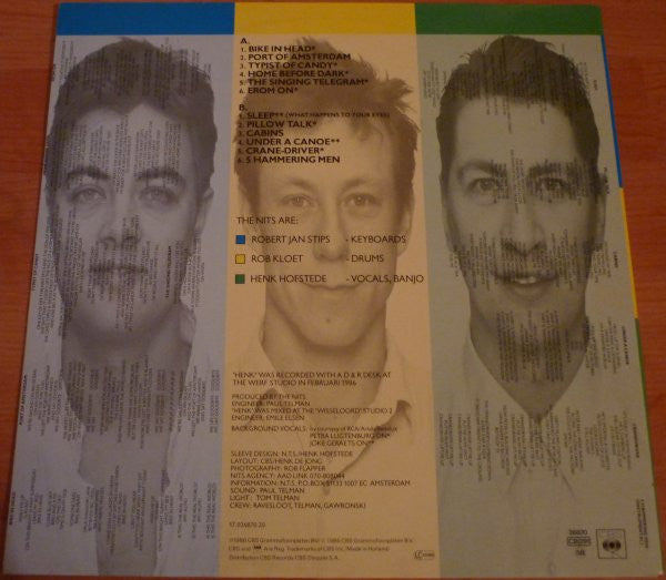 The Nits : Henk (LP, Album, Gat)