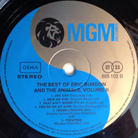 Eric Burdon And The Animals* : The Best Of Eric Burdon And The Animals – Vol. II (LP, Comp)