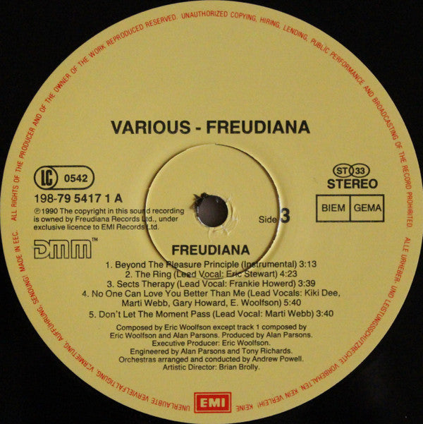 Freudiana : Freudiana (2xLP, Album, DMM)