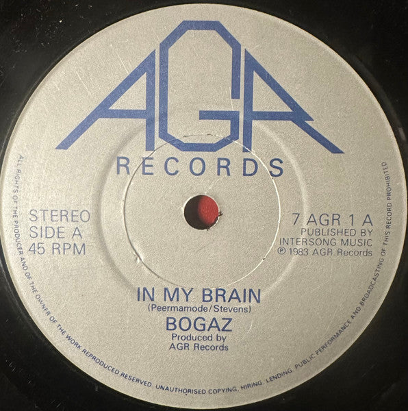 Bogaz : In My Brain (7")