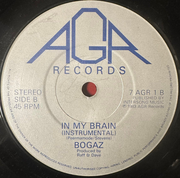 Bogaz : In My Brain (7")