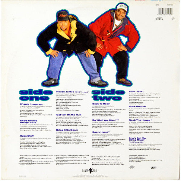 2 In A Room : Wiggle It (LP, Album)