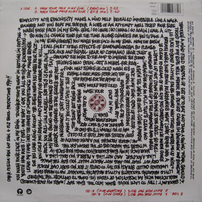 Dream Warriors : Wash Your Face In My Sink (12")