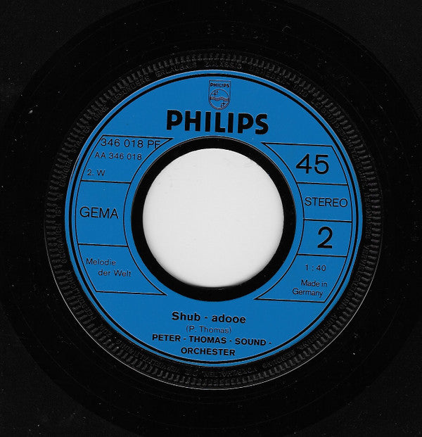 Peter-Thomas-Sound-Orchester* : Raumpatrouille (7", Single, RE)