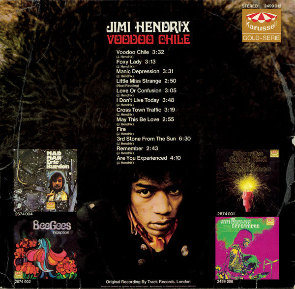 Jimi Hendrix : Voodoo Chile (LP, Comp)