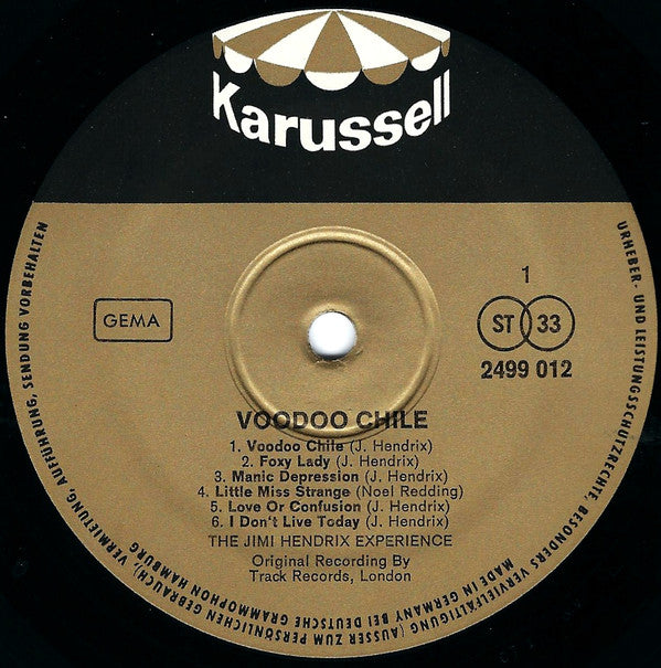 Jimi Hendrix : Voodoo Chile (LP, Comp)