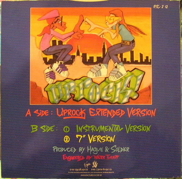 The Rock Steady Crew : Uprock (12")