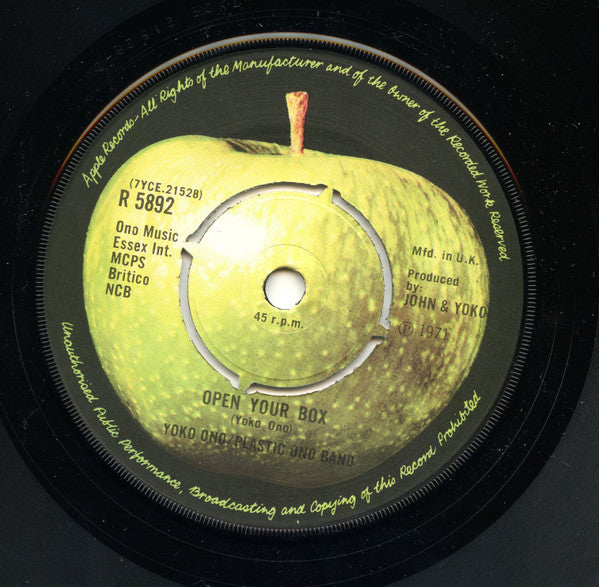 John Lennon / Plastic Ono Band* : Power To The People (7", Single, RE, 4 P)
