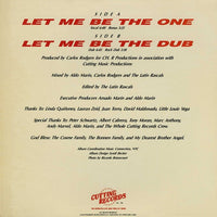 Safire : Let Me Be The One (12", Single)