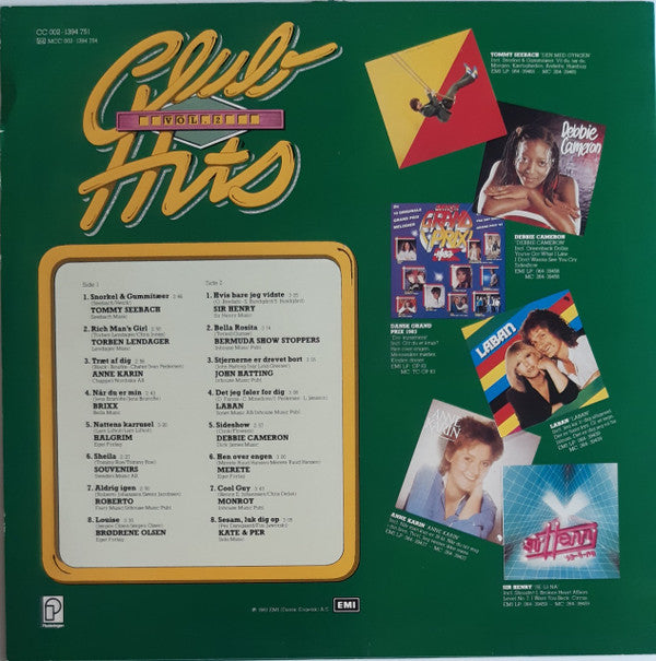 Various : Club Hits Vol. 2 (LP, Comp)