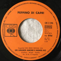 Peppino Di Capri : Un Grande Amore E Niente Più (7", Single)