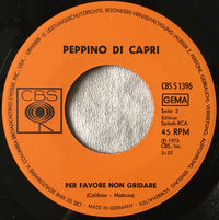 Peppino Di Capri : Un Grande Amore E Niente Più (7", Single)